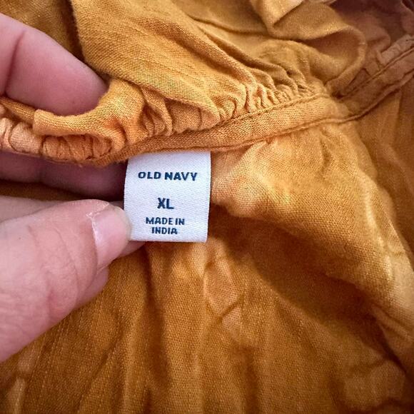 Womens Top Size Large Reworked Tie Dye Hippie Cottage Summer Travel Cruise Wear - Picture 3 of 6